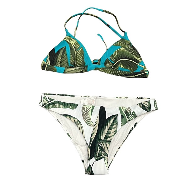 Rip Curl Coco Beach Good Pant Bikini Bottom White L - Picture 4 of 12